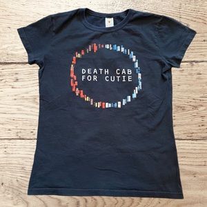Death Cab for Cutie Narrow Stairs Tee cotton band shirt youth large